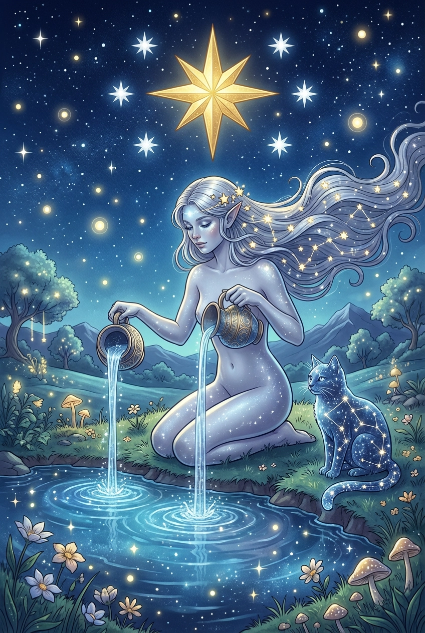 Tarotkarte Der Stern